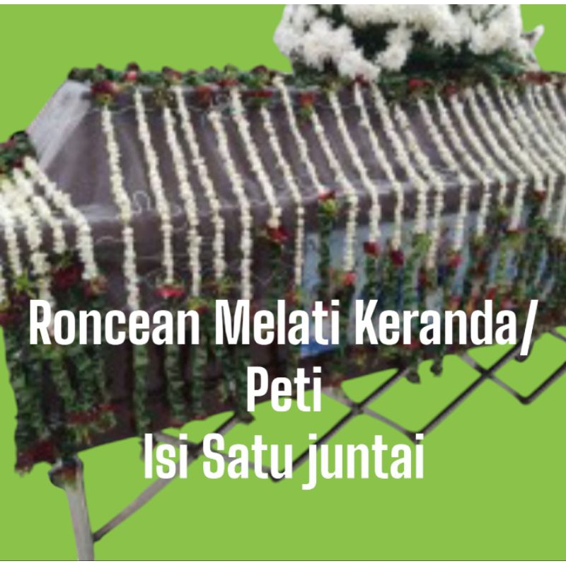 ronce melati keranda dan peti mati jenazah