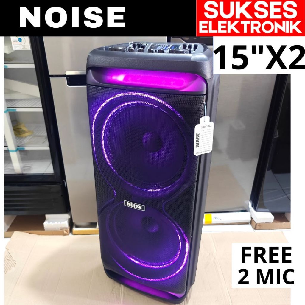 SPEAKER KAROKE NOISE 15IN DOUBLE 899J / SALON PORTABLE MEETING 15 IN 899 J INC INCH
