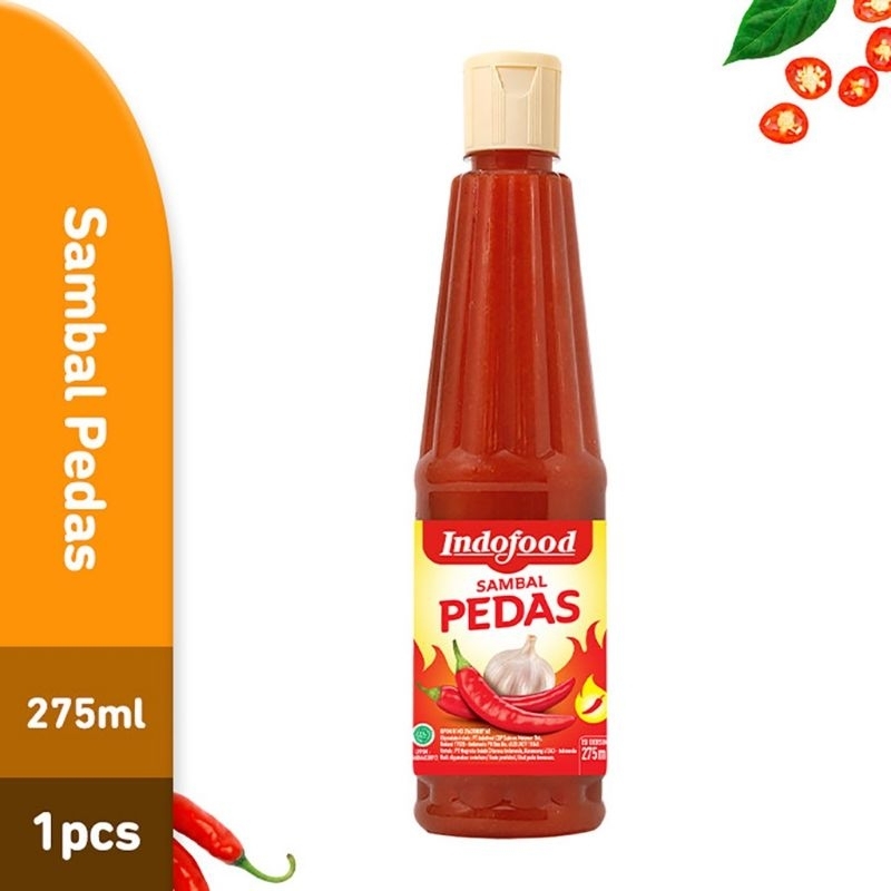 

Indofood Sambal Pedas Botol 275ml