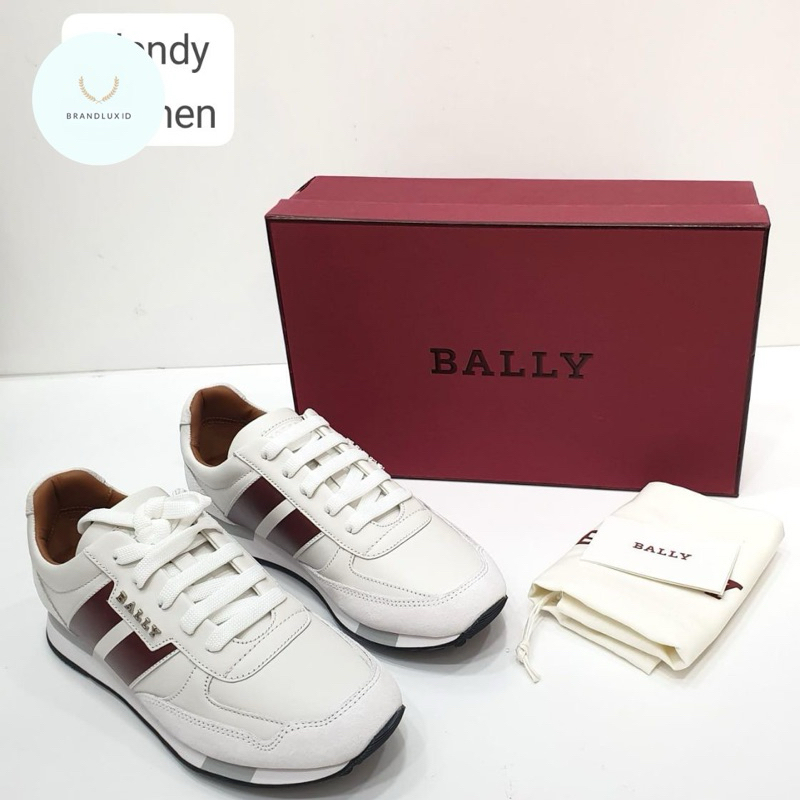 Bally Glendy Sneakers white calf plain