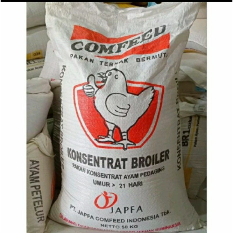 Comfeed Pakan Konsentrat Ayam Pedaging BROILER eceran Kiloan 1kg