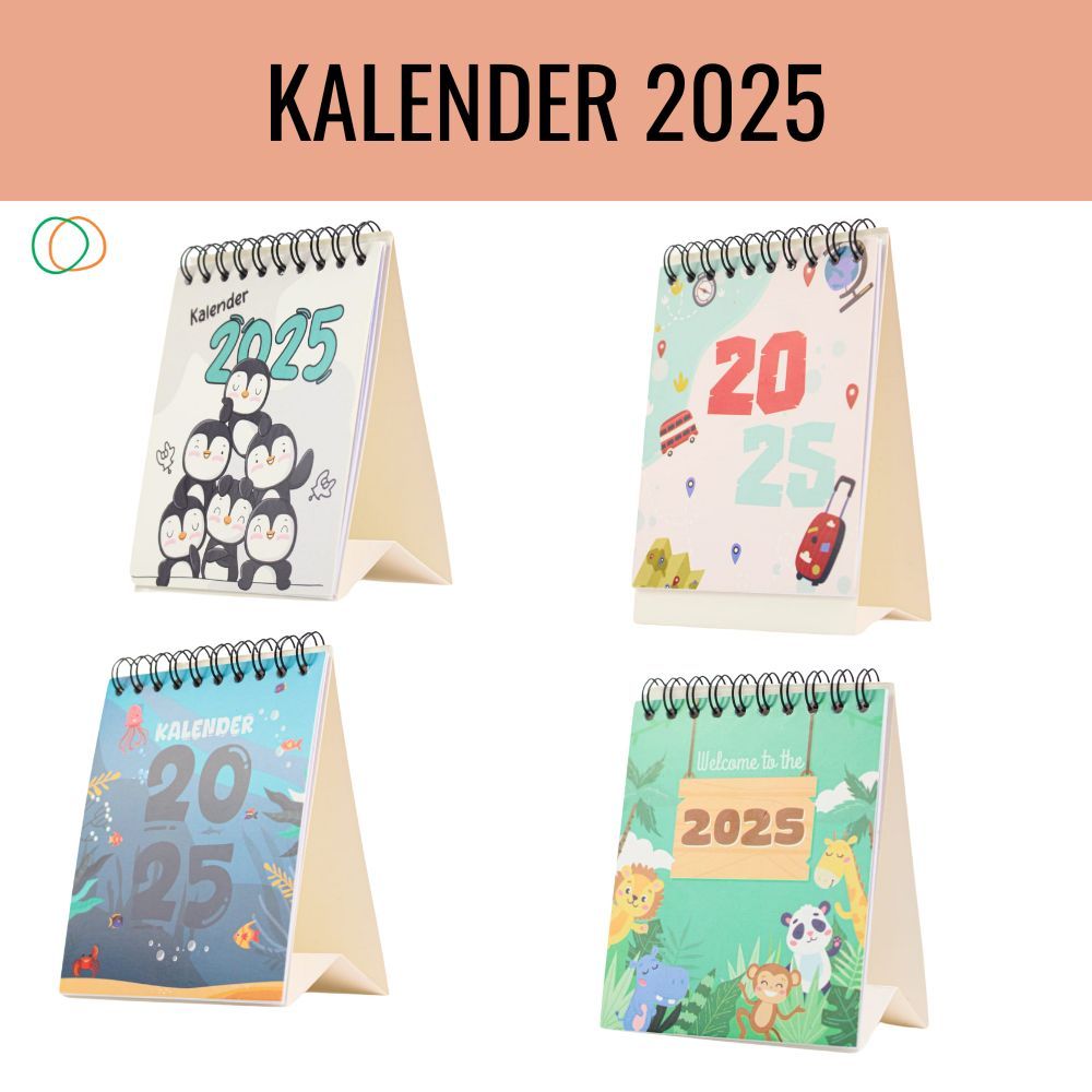 

KALENDER 2025 / KALENDER MEJA 2025 / KALENDER MINI 2025 / KALENDER TAHUN 2025 by. TOOKE