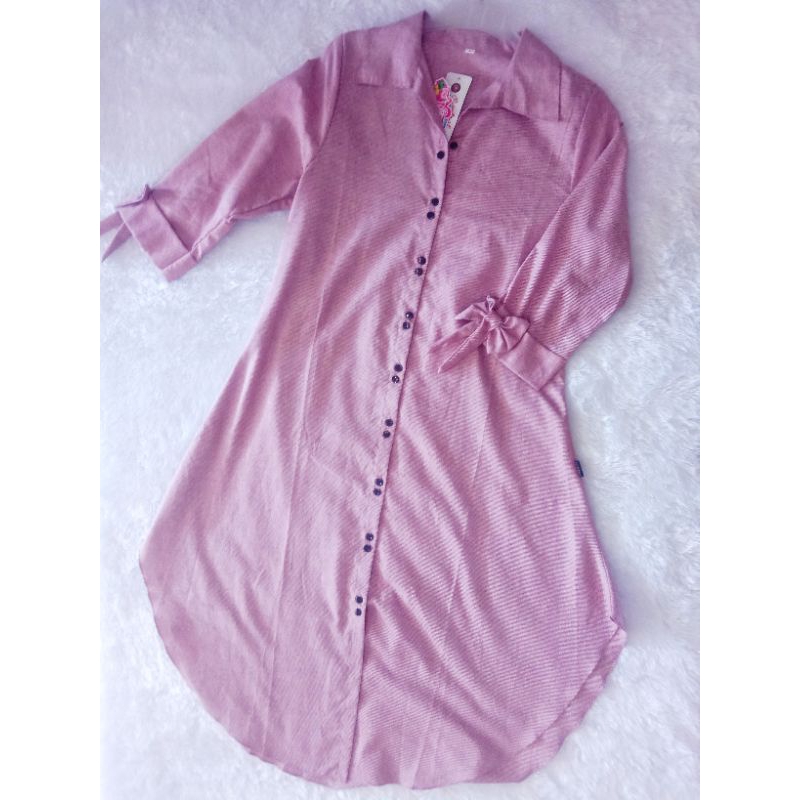 Baju Tunik Pink Fashion Wanita