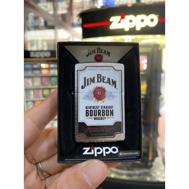Zippo 49325 Jim Beam ~ Original 100% Made In USA