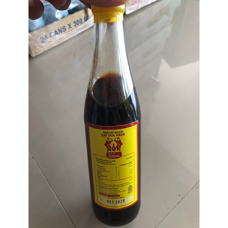 

minyak wijen cap dua anak 300ml