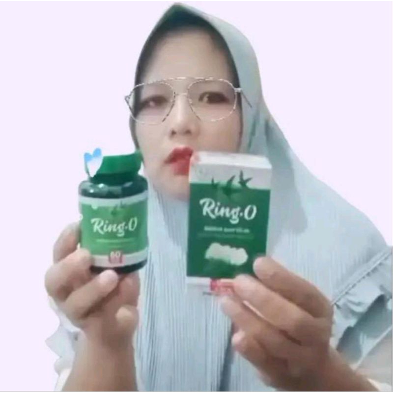 Kapsul Ring-O Sarang walet - Ekstrak Daun Kelor untuk kesehatan jantung, ginjal, Paru-paru dan stami