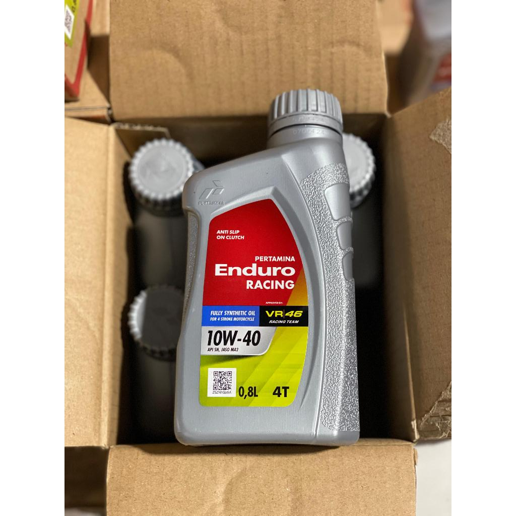 OLI ENDURO 4T RACING 0.8L DAN 1L || OLI MOTOR PERTAMINA ENDURO 4T RACING 0.8 LITER DAN 1 LITER