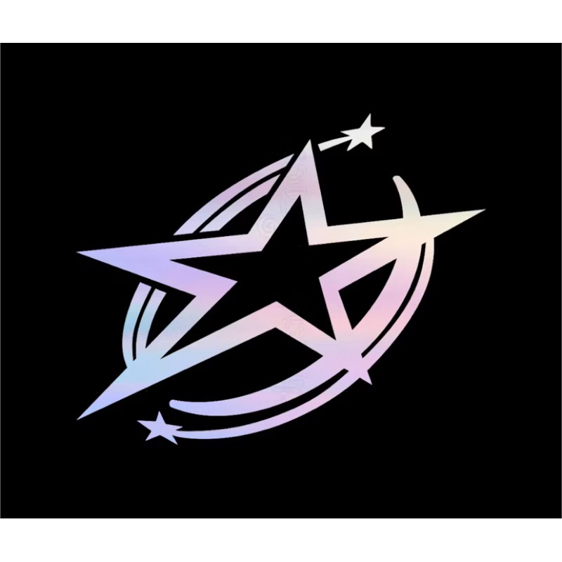 

Stiker Bintang Cuting Hologram Hologram