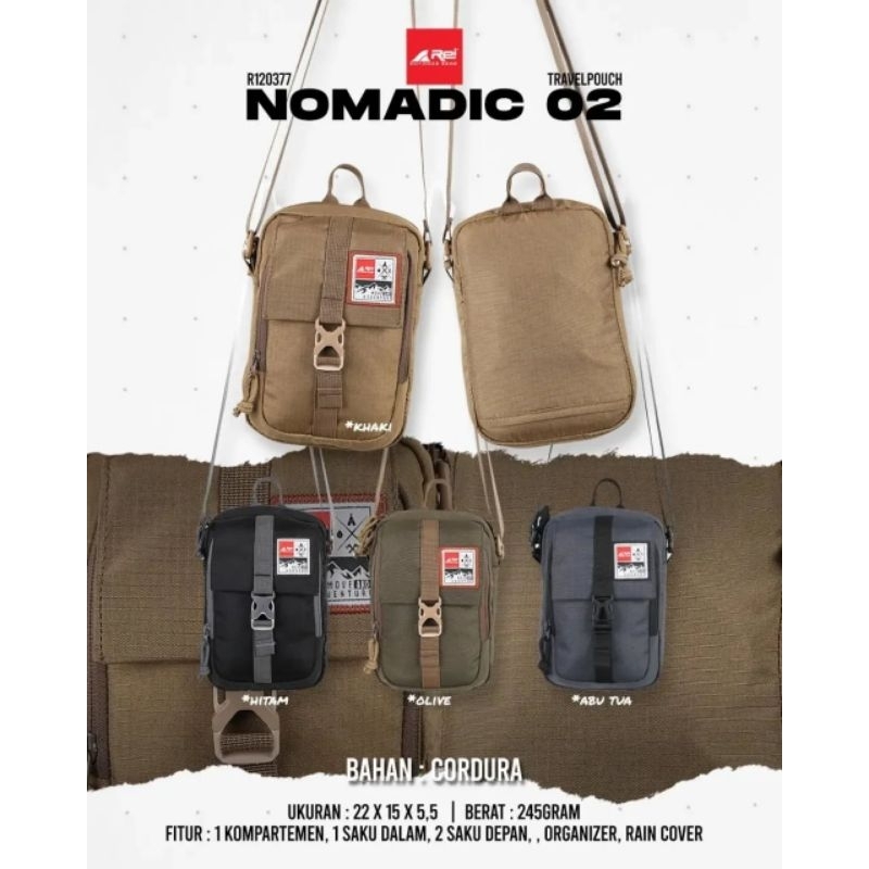 arei nomadic 02 slingbag tas slempang rei original