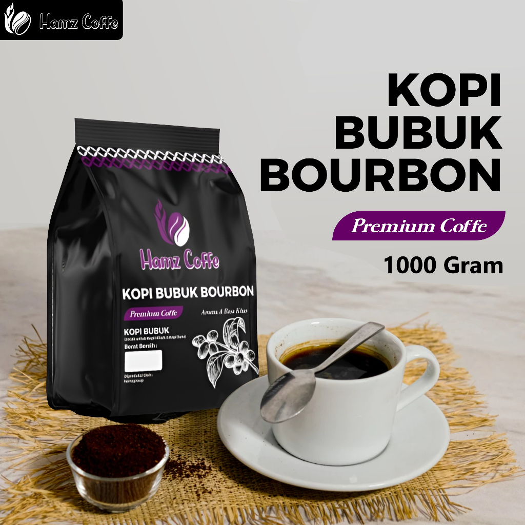 

HAMZ COFFE - Bubuk kopi bourbon premium original asli