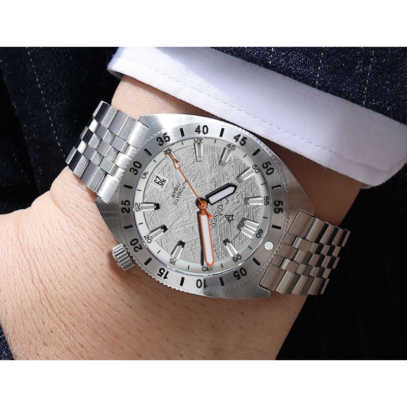 CADISEN DOXA HOMAGE JUBILLE AUTOMATIC SEIKO NH35 A STEEL 316 L SAFIR GLASS + AR COATING