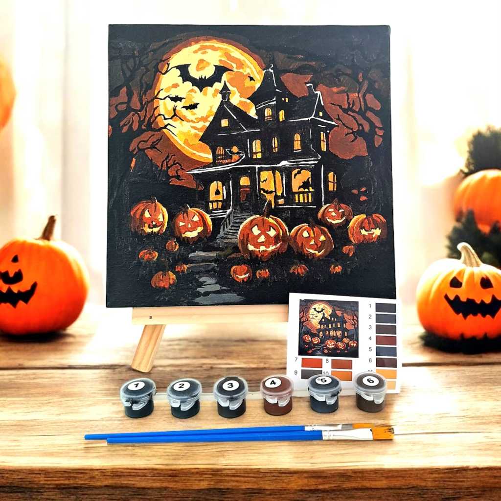 

DIY Paint By Numbers Kit 1 Set - Halloween J - SFO Semarang Official