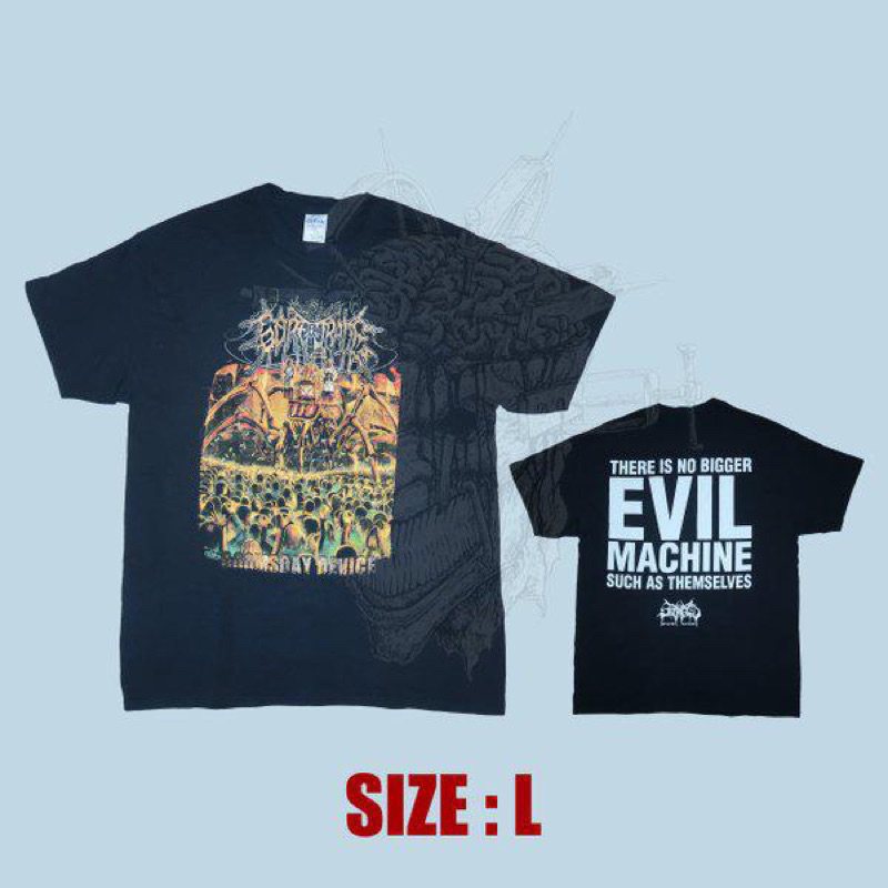 GORETRADE roomsday device - TSHIRT TS IMPORT original Released by sevared records