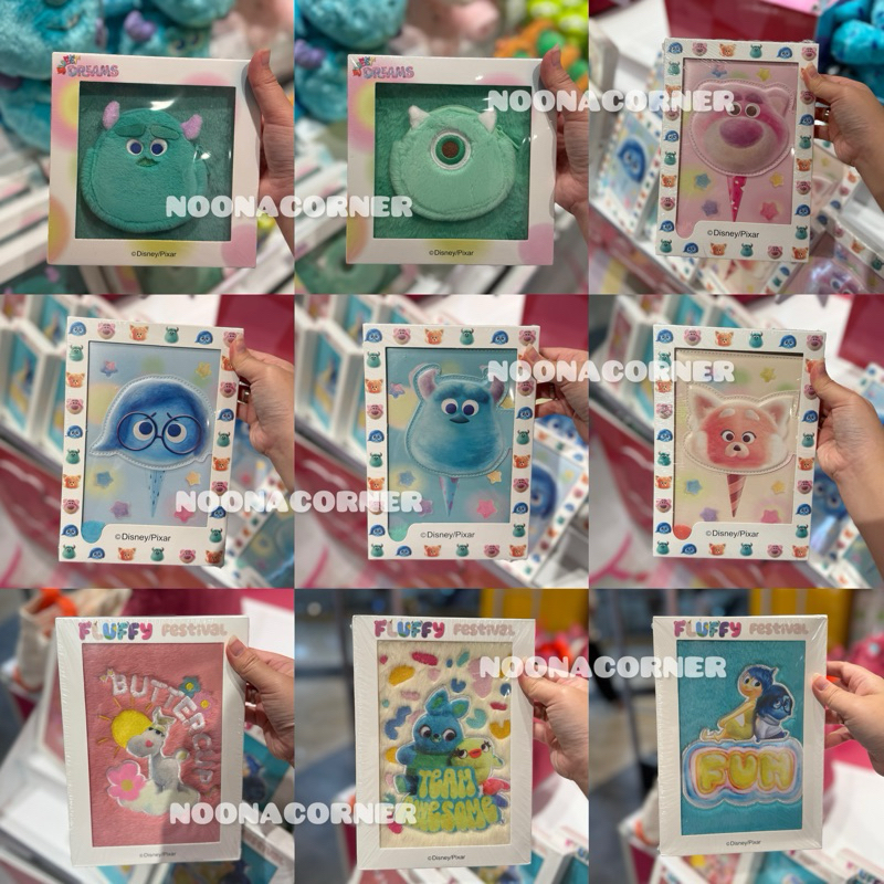 

Ohsome x Disney ‼️ Fluffy Plush Notebook A5 Disney Collections (Lotso / Inside Out / Unicorn / Turning Red / Monster University)