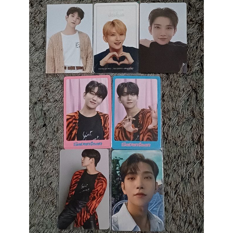 PHOTOCARD/PC OFFICIAL JOSHUA SEVENTEEN