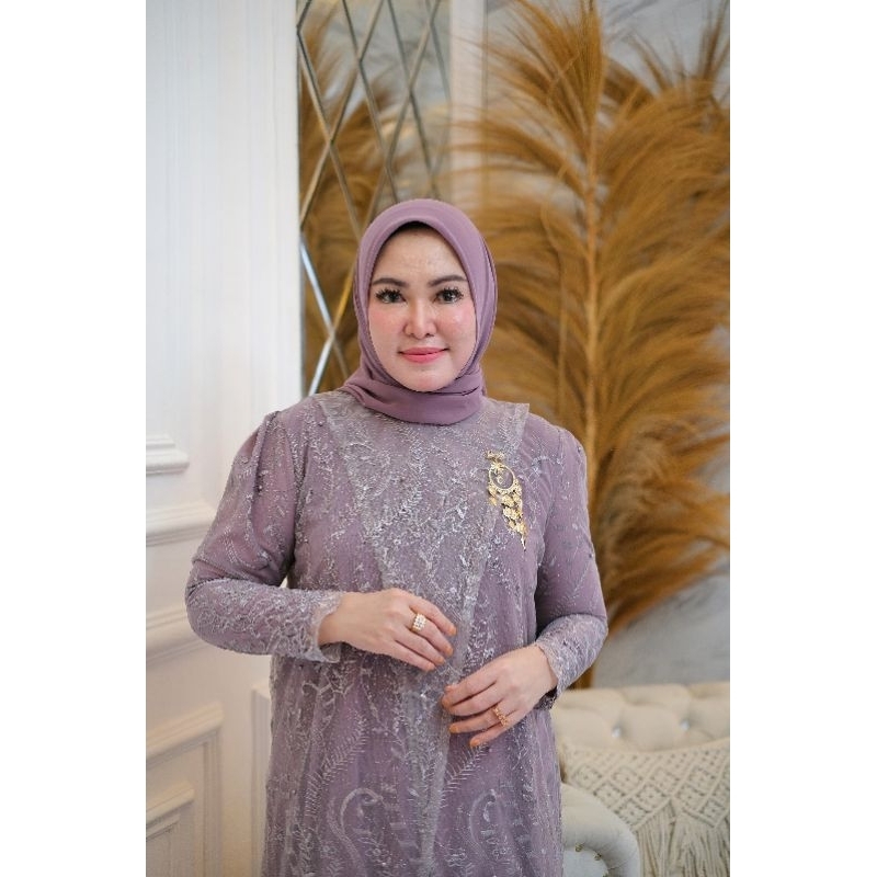 GAMIS WANITA Yumna Bros+Jilbab SegiEmpat