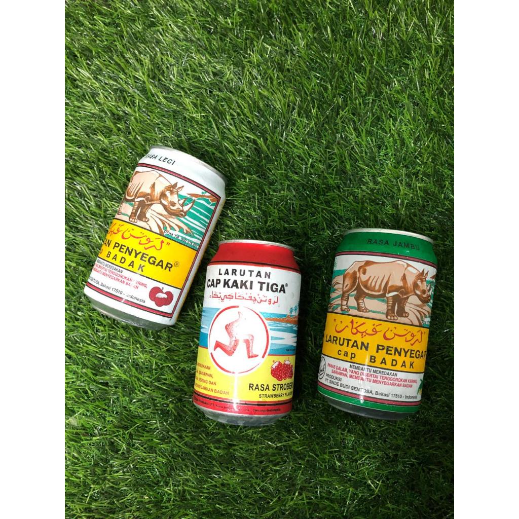 

GROSIR 1 CARTON - CAP BADAK JAMBU/STROBERY/LECY 320mL - ISI 24 MIX