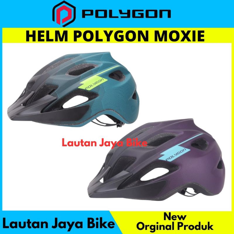 Helm Sepeda Polygon Moxie New