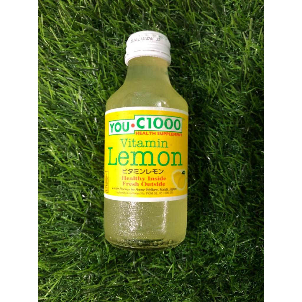 

GROSIR 1 CARTON - YOU C1000 LEMON 140mL - ISI 30
