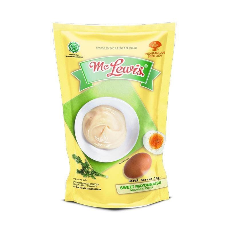 

Mc Lewis Mayonais Manis Kemasan Pouch 1000 gr