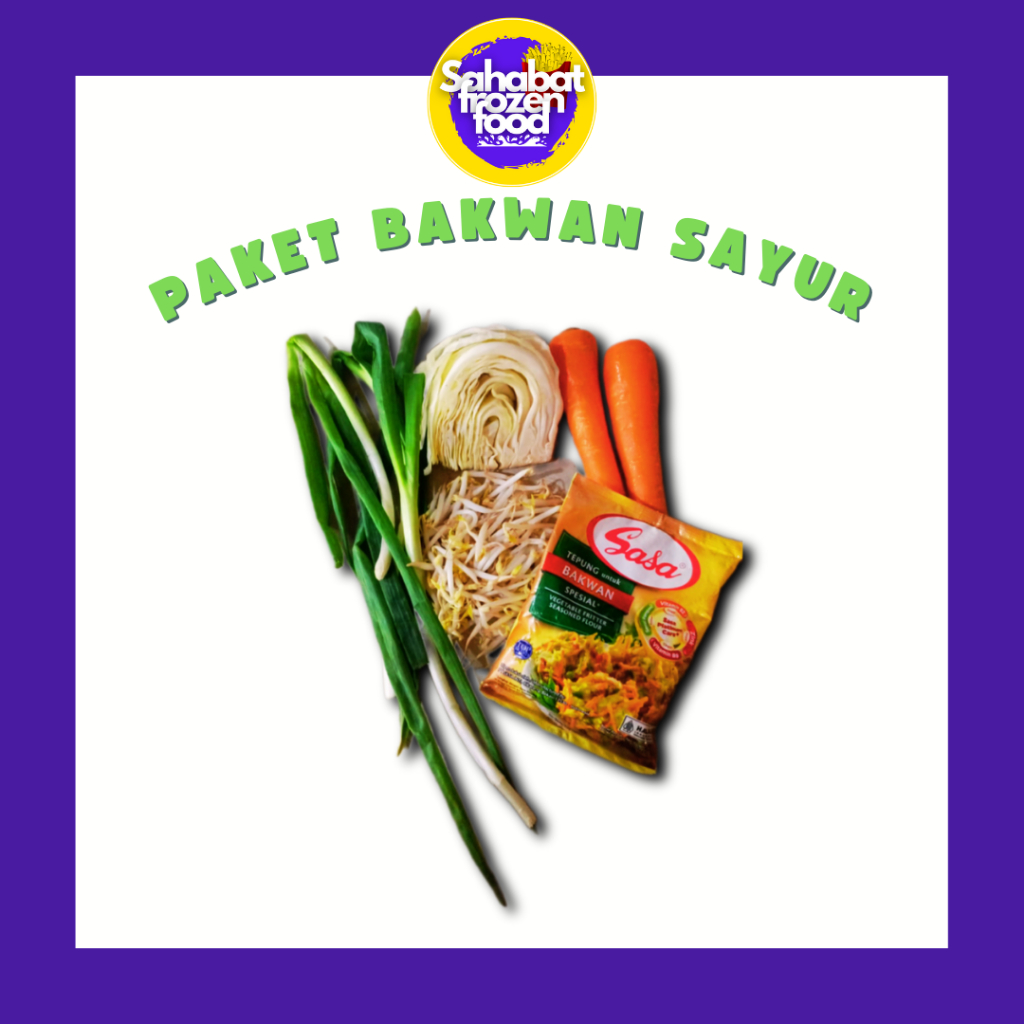 

Paket Komplit Bakwan Sayur + Tepung Bakwan /Paket Hemat Bakwan Sayur