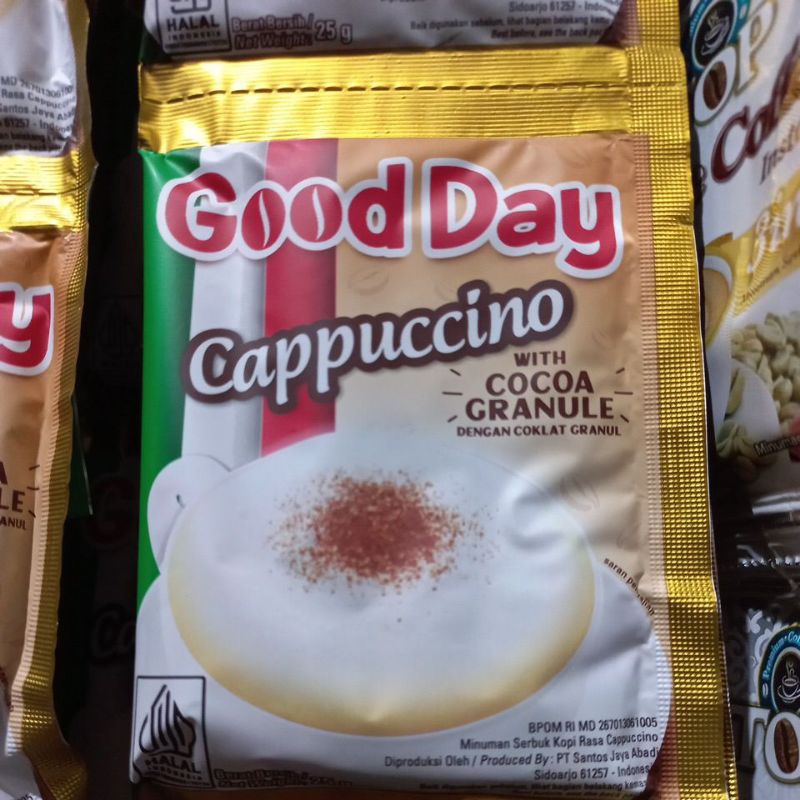 

GOODDAY CAPUCINO (isi 10)