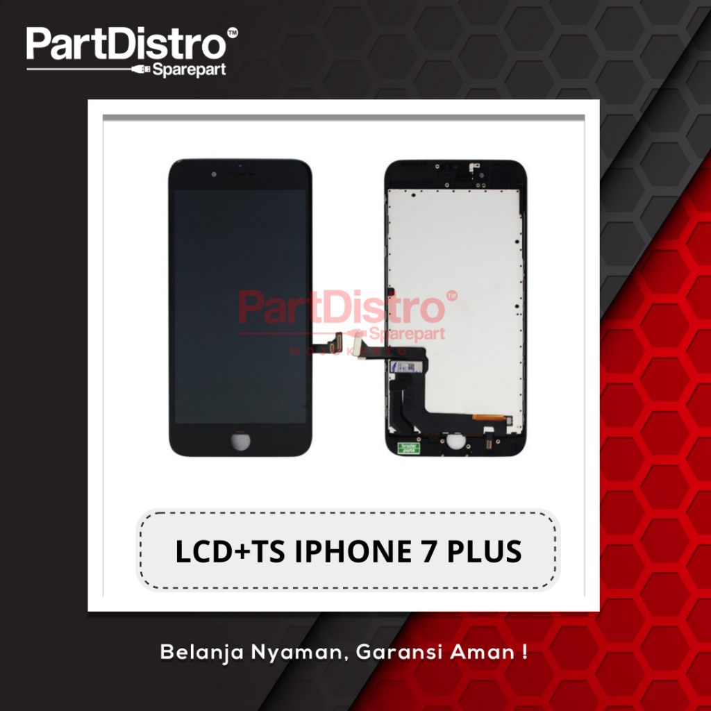 LCD+TS IPHONE 7 PLUS BLACK/WHITE