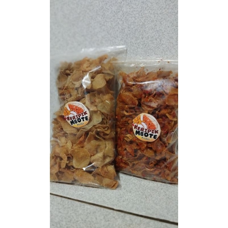 

Keripik Mbote Pedas