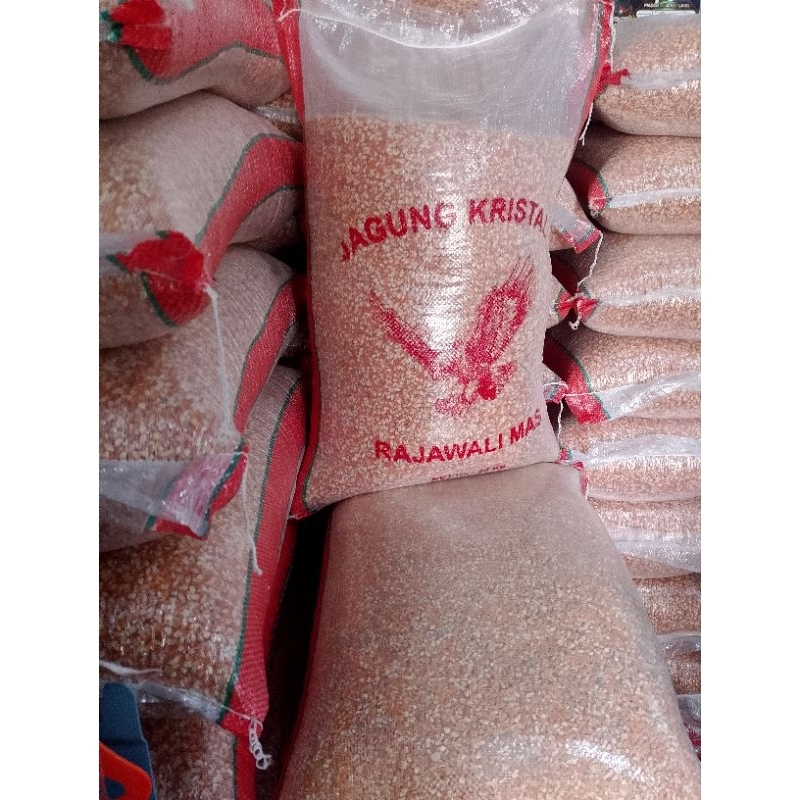 Jagung Kristal Super Bersih 25 Kg Pakan Ayam, Burung, Unggas