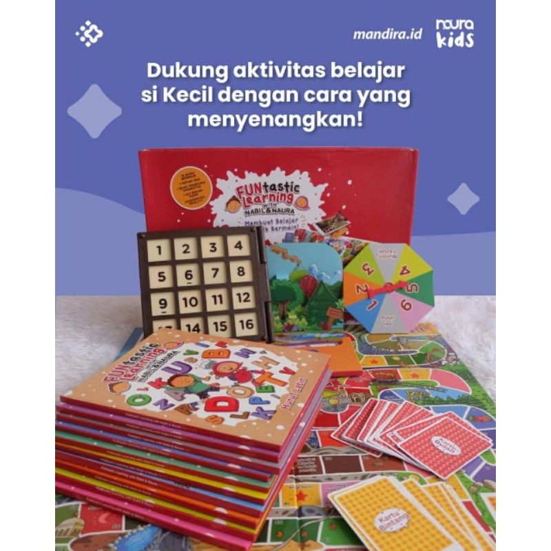 Buku Funtastic Learning ECER Satuan NEW SEGEL dan Preloved dan Alat peraga Funtastic Learning NEW
