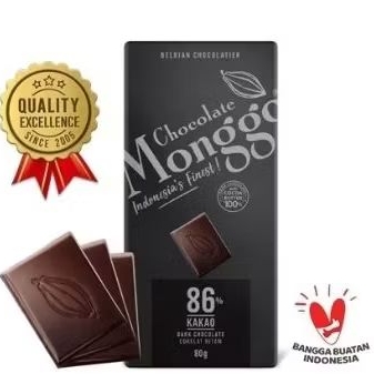 

Monggo Dark Chocolate 86 Persen Of Cocoa