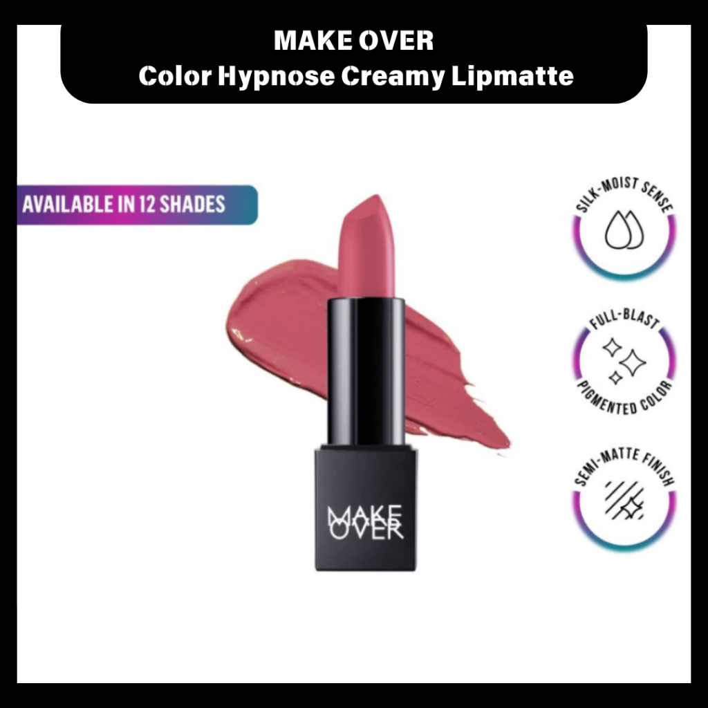 Make Over Color Hypnose Creamy Lipmatte 4.3g | Lipstik