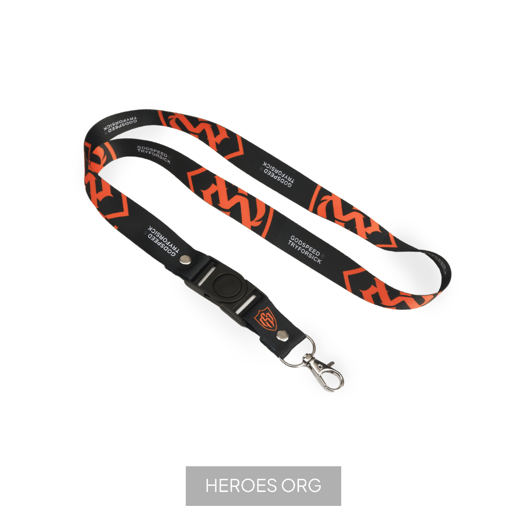 

HEROES ORG LANYARD GODSPEED346