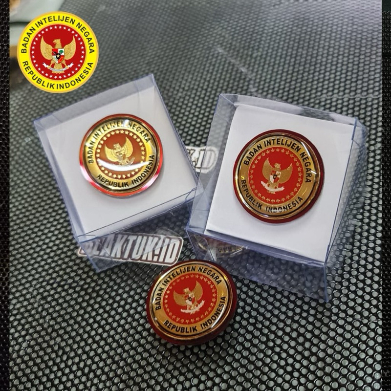 Pin BIN Badan intelijen negara