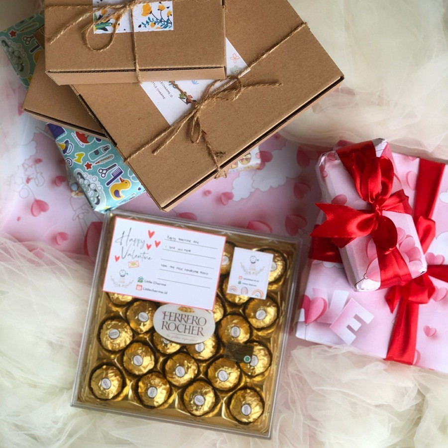 

Coklat Ferrero Rocher / Hampers Valentine | Kado Valentine Coklat Valentine