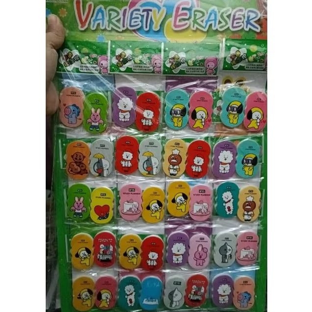 

penghapus lembaran isi 40 pcs