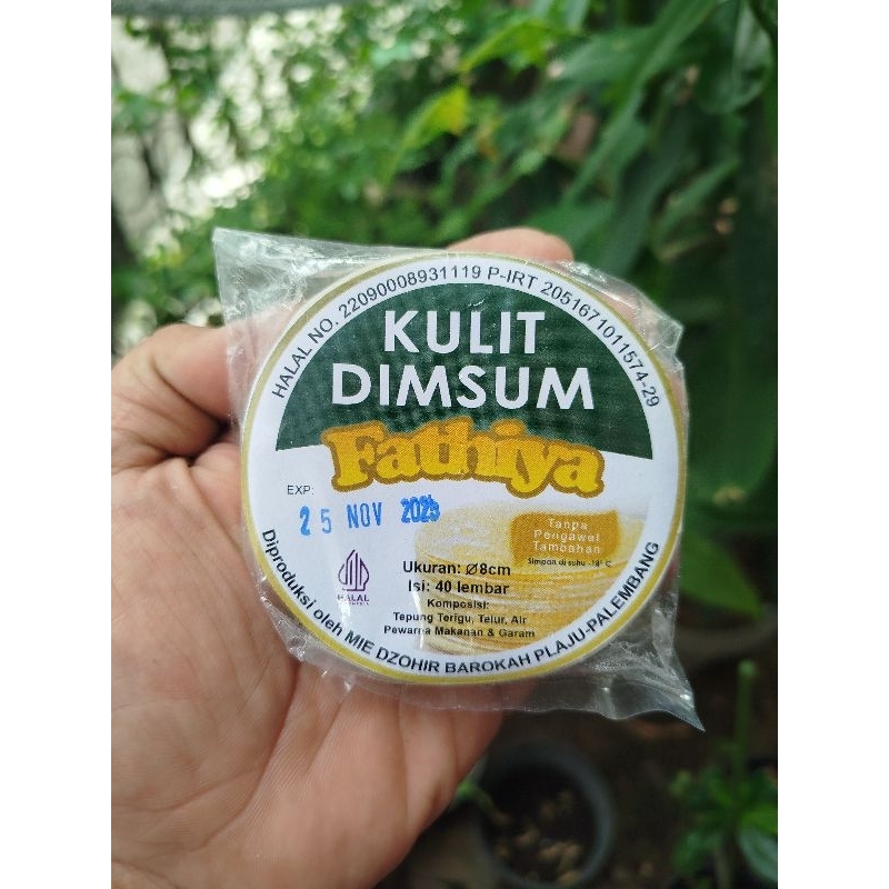 

Fathiya Kulit Dimsum (Isi 40pcs) Kemasan 100gram