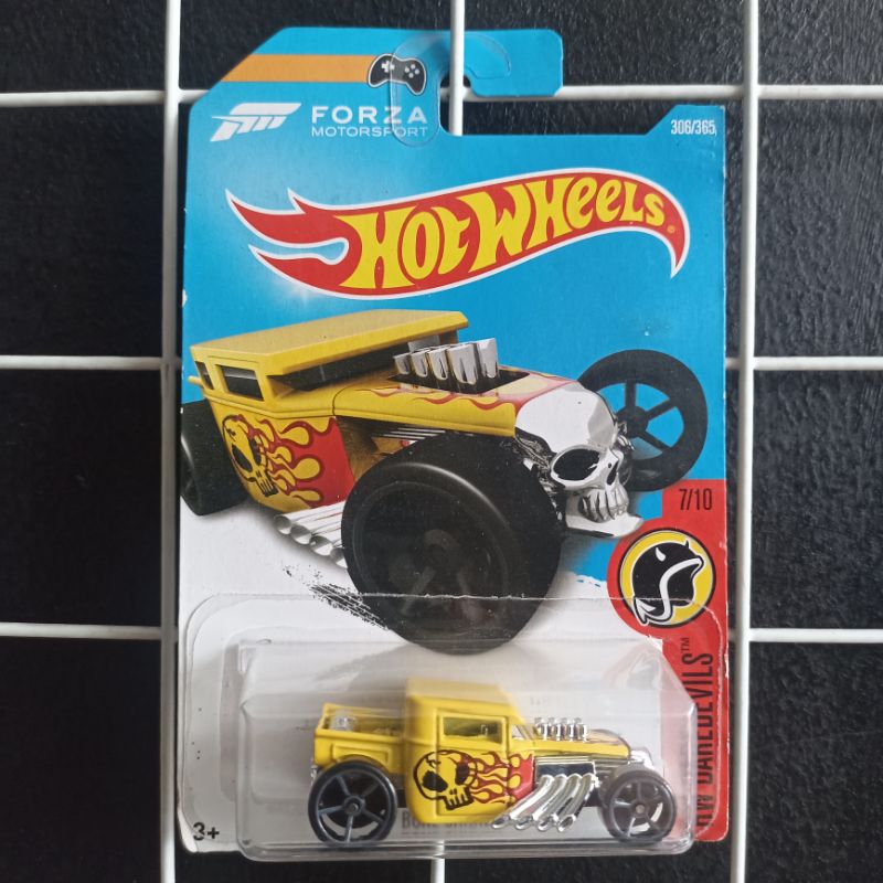 Hot Wheels Bone Shaker Forza Motorsport Horizon Kuning Yellow not LBWK civic supra nissan silvia sky