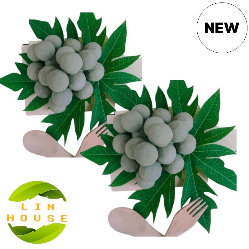 

Tanah Ampo/Liat Bulat Penghilang Rasa Pahit Daun Pepaya