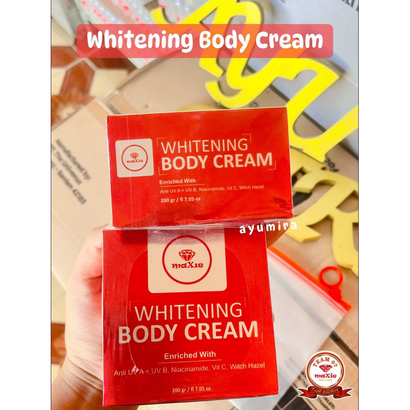 Whitening Body Cream Maxie / Lotion Maxie