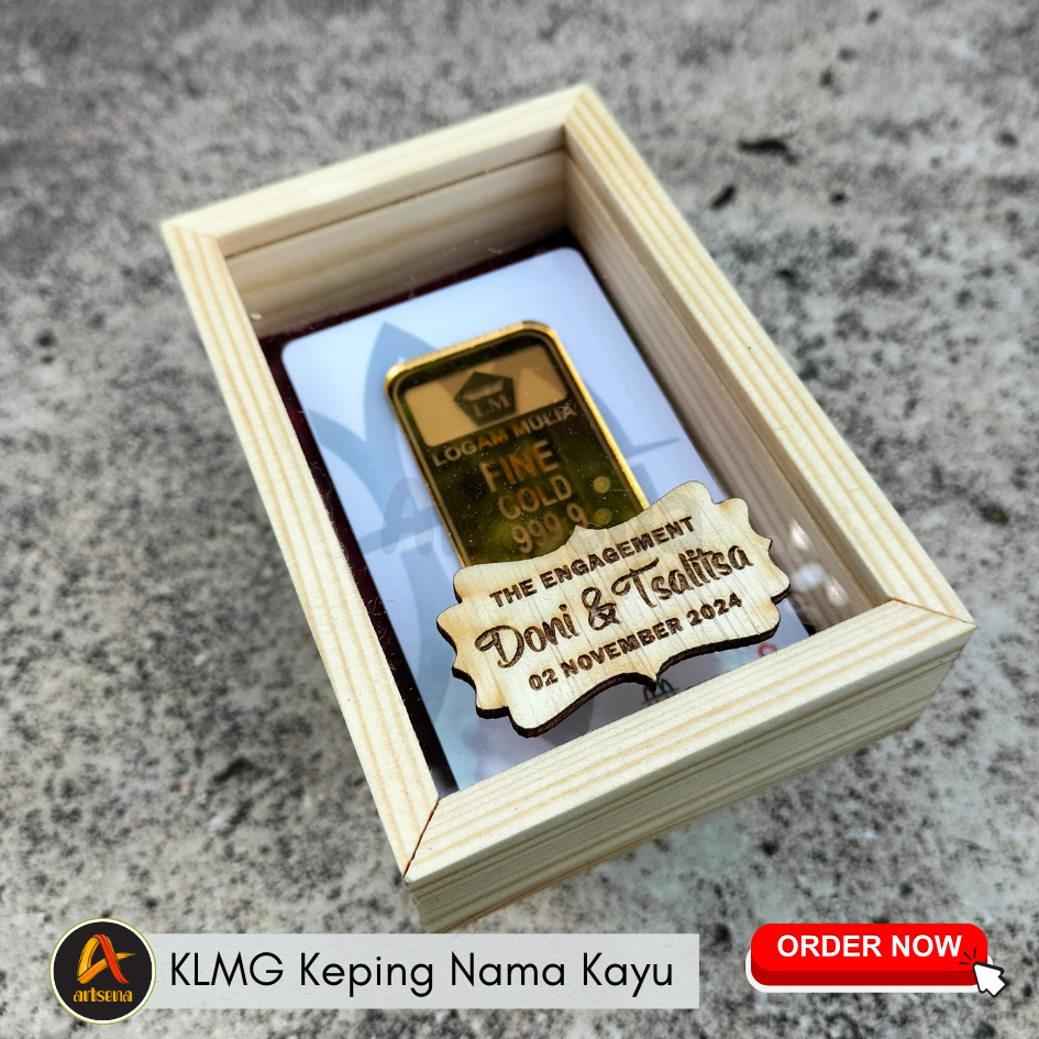 Kotak Emas Antam Tutup Geser / Kotak Kado Perhiasan / Box Emas Antam / Kotak Kado Emas Antam