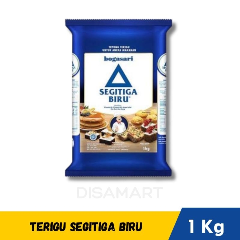 

TEPUNG SEGITIGA BIRU KEMASAN 1 KG