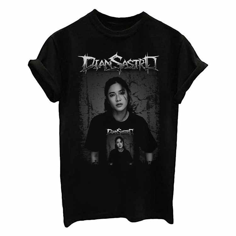 READY STOCK | LANGSUNG ORDER AJA | Kaos Deadsquad X Dian Sastro Tshirt Hitam Casual 100% Cotton Blac