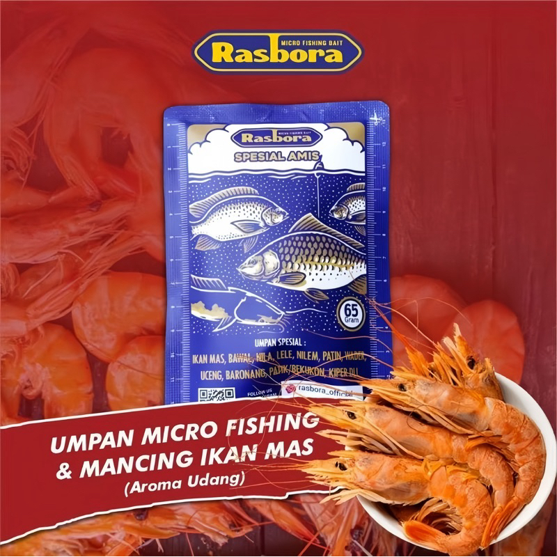 UMPAN RASBORA SPESIAL AMIS 65G