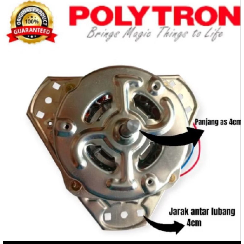DINAMO SPIN POLYTRON PWM 8363 PENGERING MESIN CUCI POLYTRON 2 TABUNG