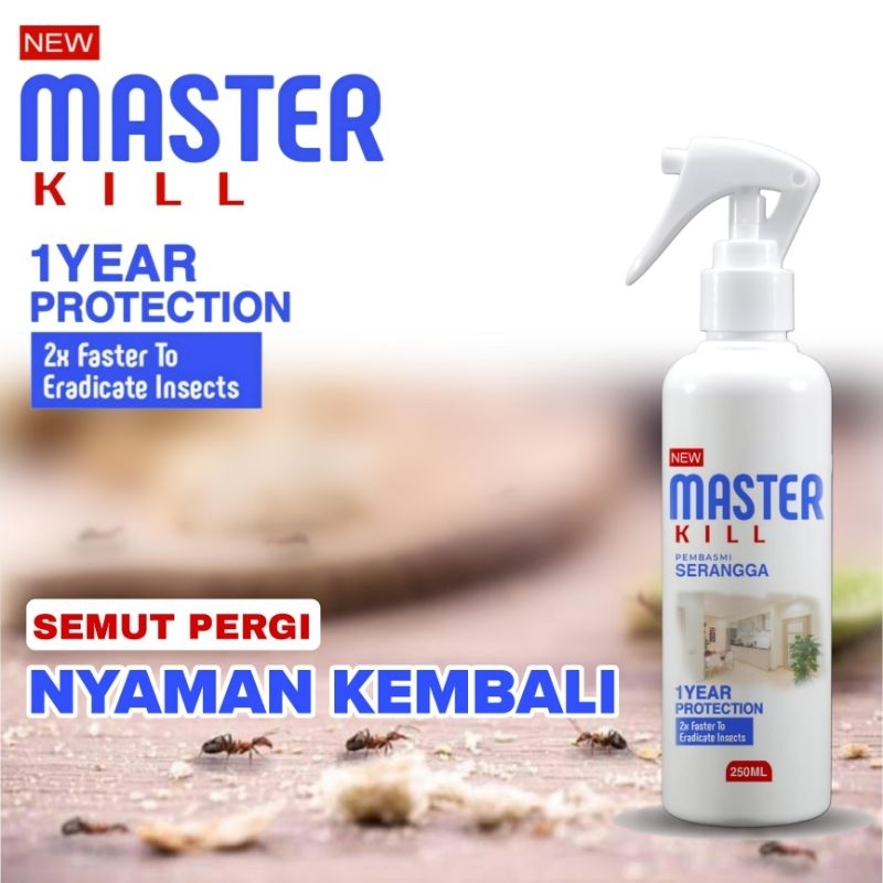 (Termurah) Pembasmi Semut Paling Ampuh Master Kill 250ml Spray Anti Semut Paling Efektif