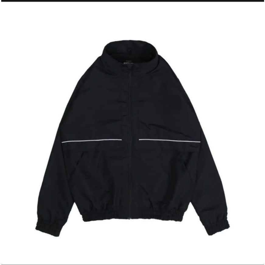 Jaket Track Suit Jacket Hipster Black
