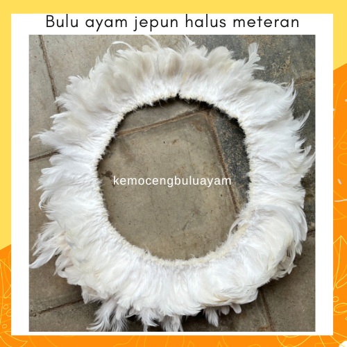 Bulu Ayam Hiasan Kepala Meteran Panjang Warna Warni untuk Hiasan Dinding bahan Mainan Kucing