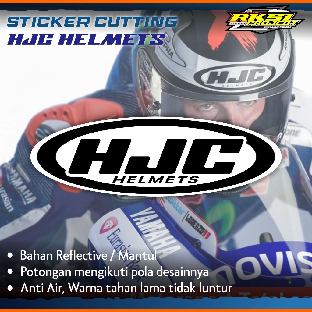 Sticker Cutting HJC Helmets