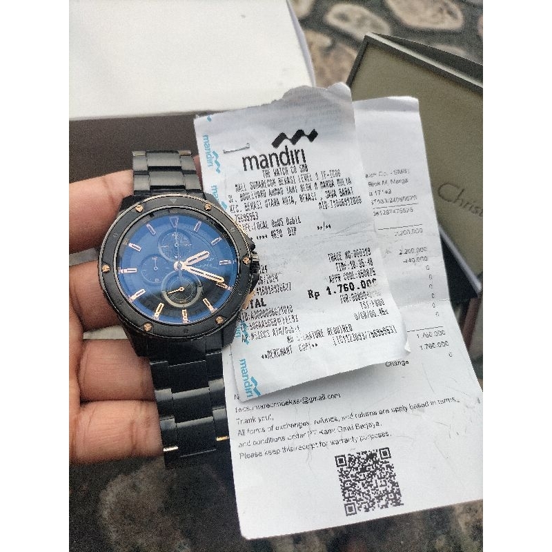 JAM TANGAN ALEXANDRE CHRISTIE SEKEN LIKE NEW